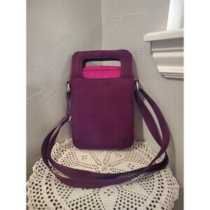 Belkin Purple Pink Tablet Portable Device Travel Bag Strap 10x7x2 Carry-On
